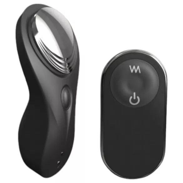 Vibrator radio cu încărcare, discret și elegant (negru)