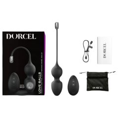 Dorcel Love Balls - duo magnetic bile geisha (negru)
