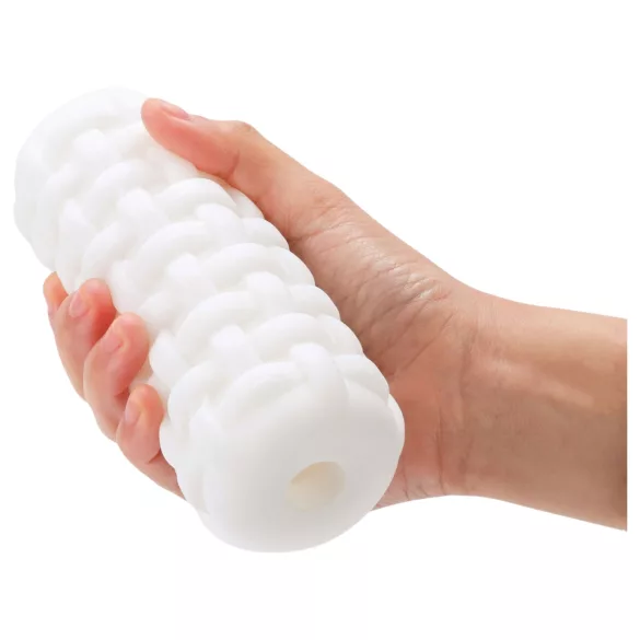 Dorcel Cup Tight - masturbator pentru bărbați cu canal cu perle (alb)