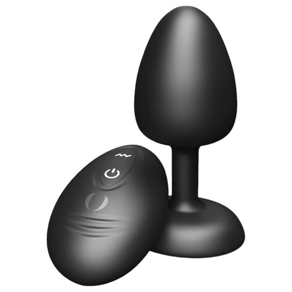 Dorcel - vibrație anală cu bile și telecomandă M - (negru)