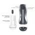 Dorcel Blowjoy Vibe - masturbator cu aspirație și vibrații, cu acumulator (gri)