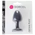 Dorcel Geisha Plug M - plug anal cu bile (negru)