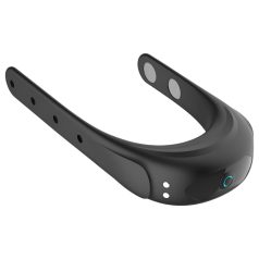 Funny Me - Inel vibrator, reglabil, reîncărcabil (negru)