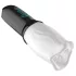 Funny Me First Class - masturbator rotativ tip gură - alb-negru