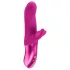 Fun Factory Bi Stronic Fusion - vibrator cu funcție de împingere și braț pentru clitoris (roz)