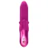 Fun Factory Bi Stronic Fusion - vibrator cu funcție de împingere și braț pentru clitoris (roz)