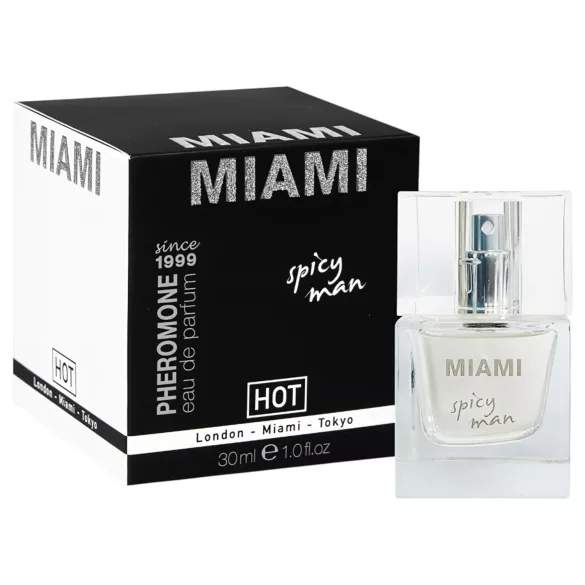 HOT Miami - parfum cu feromoni pentru bărbați - 30ml