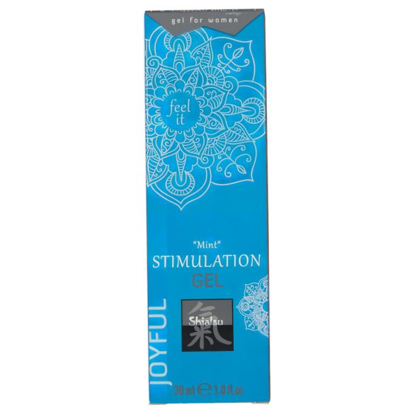 HOT Shiatsu Joyful - cremă stimulatoare pentru femei - mentă (30ml)