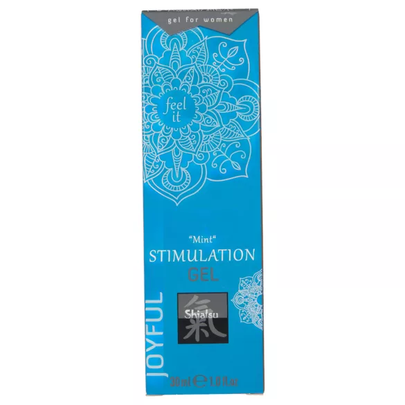 HOT Shiatsu Joyful - cremă stimulatoare femei - mentă 30ml