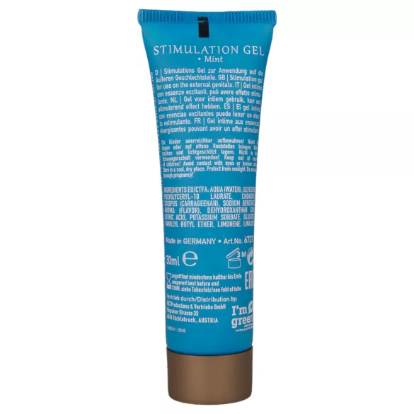 HOT Shiatsu Joyful - cremă stimulatoare femei - mentă 30ml