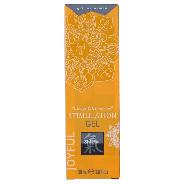 HOT Shiatsu - cremă stimulatoare pentru femei - ghimbir și scorțișoară (30ml)