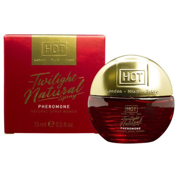 HOT Twilight Natural - parfum cu feromoni pentru femei (15ml) - fără miros