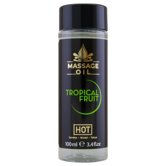HOT ulei de masaj pentru îngrijirea pielii - fructe tropicale (100ml)