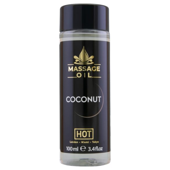 Ulei de masaj HOT cu cocos - Hidratare și plăcere (100ml)
