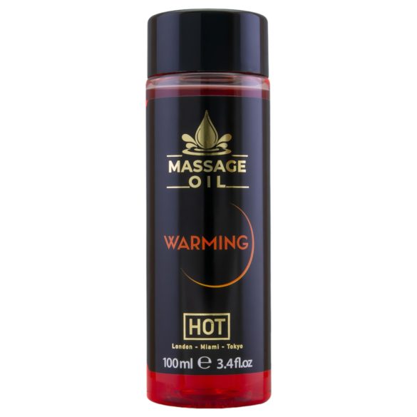 Ulei de masaj HOT pentru îngrijirea pielii - efect de încălzire (100 ml)