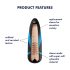 Satisfyer Sleeve Tornado Bliss - Insert pentru masturbator