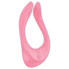   Satisfyer Endless Joy - vibrator cu acumulator pentru cupluri (roz)