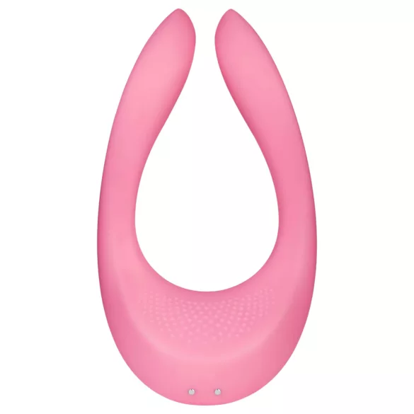 Satisfyer Endless Joy - vibrator pentru cupluri - reîncărcabil - roz