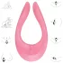 Satisfyer Endless Joy - vibrator pentru cupluri - reîncărcabil - roz