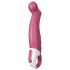 Satisfyer Petting Hippo - vibrator reîncărcabil, rezistent la apă (roz)