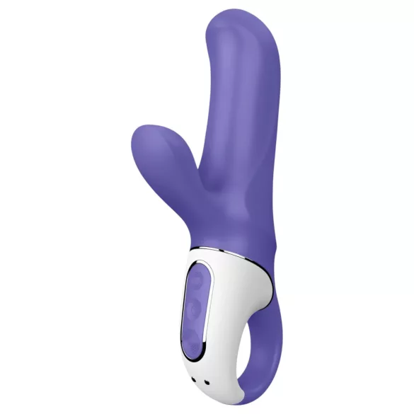 Satisfyer - vibrator cu braț pentru clitoris, rezistent la apă - albastru