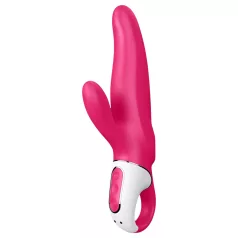   Satisfyer Mr. Rabbit - vibrator impermeabil cu braț pentru clitoris (roz)