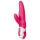 Satisfyer Mr. Rabbit - vibrator cu braț pentru clitoris, rezistent la apă - roz