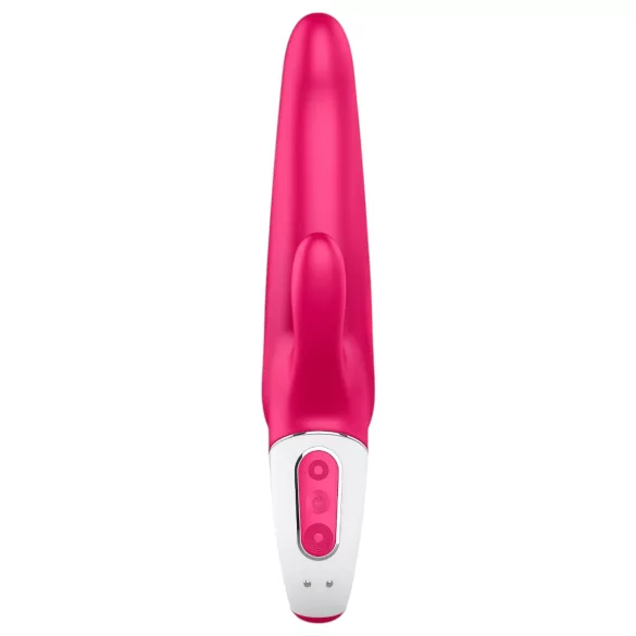 Satisfyer Mr. Rabbit - vibrator cu braț pentru clitoris, rezistent la apă - roz