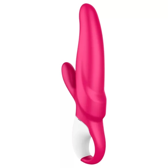 Satisfyer Mr. Rabbit - vibrator cu braț pentru clitoris, rezistent la apă - roz