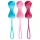Satisfyer Power Balls - set bile vaginale cu bile mobile - 3 bucăți