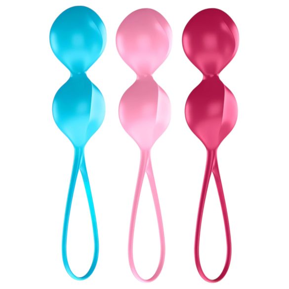 Satisfyer - set bile vaginale geisha duo - 3 piese