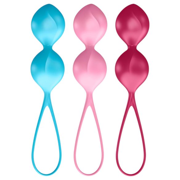 Satisfyer - set bile vaginale geisha duo - 3 piese