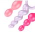 Satisfyer Booty Call - set plug-uri anale colorate (3 piese)