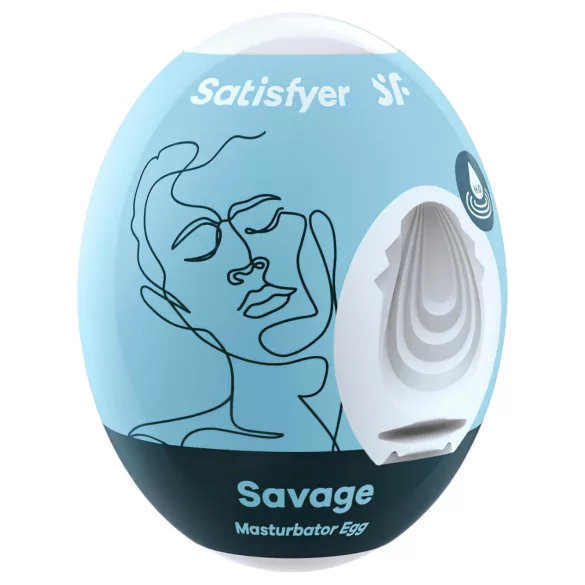 Satisfyer Egg Savage - ou masturbator pentru bărbați - 1 buc