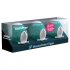 Satisfyer Egg Naughty - Set de ouă masturbatoare (3 bucăți)