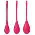 Satisfyer Yoni Power 1 - set bile geisha - roșu (3 piese)