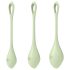 Satisfyer - set bile vaginale geisha - 3 piese - verde