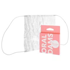   Loovara Oral Dams - șervețel oral fără latex (3 bucăți)