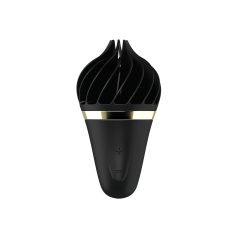   Satisfyer Sweet Treat - vibrator clitorian rotativ și reincarcabil (negru)