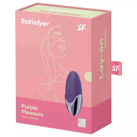 Satisfyer - vibrator clitoridian cu acumulator - mov