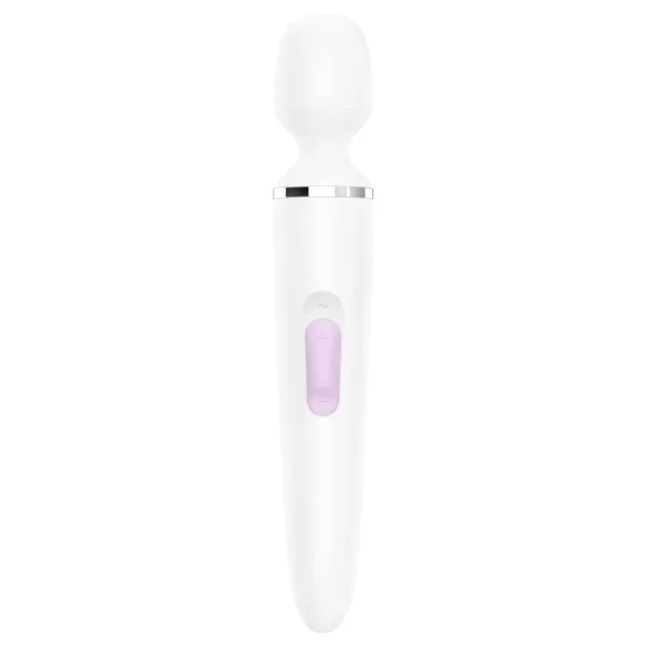 Satisfyer Wand-er Woman - vibrator de masaj rezistent la apă (alb)