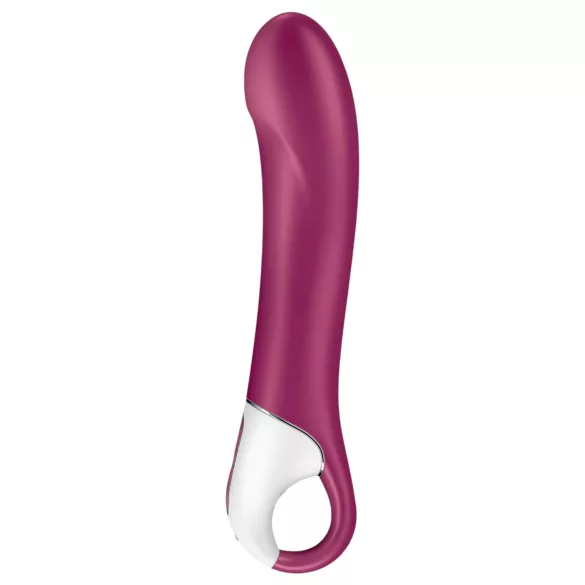 Satisfyer Big Heat - vibrator pentru punctul G, încălzire, reîncărcabil - roșu