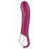 Satisfyer Big Heat - vibrator reîncărcabil pentru punctul G cu încălzire (roșu)