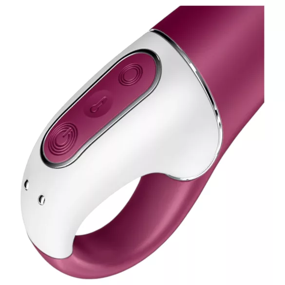 Satisfyer Hot Spot - vibrator punctul G încălzire reîncărcabil roșu