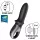 Satisfyer Hot Passion - vibrator anal cu încălzire controlat prin aplicație (negru)