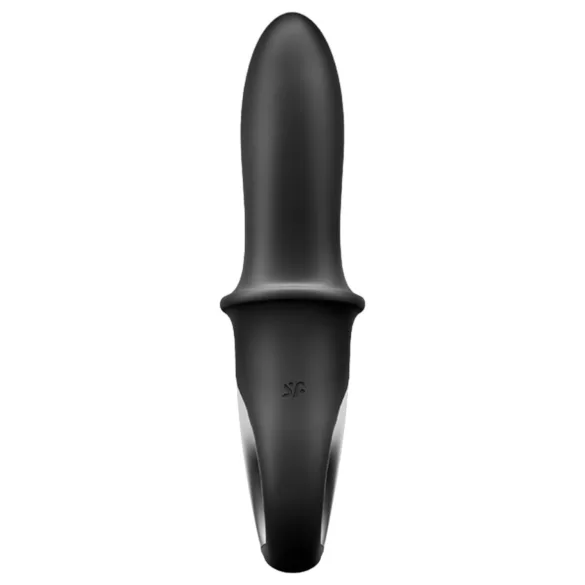 Satisfyer Hot Passion - vibrator anal cu încălzire controlat prin aplicație (negru)