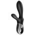 Satisfyer Heat Climax+ - vibrator anal inteligent cu încălzire (negru)