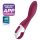 Satisfyer Heated Thrill - vibrator inteligent încălzit (roșu)