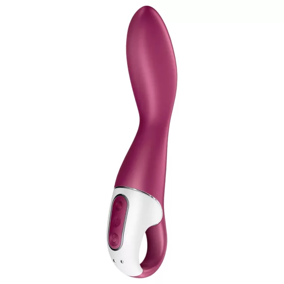 Satisfyer Heated Thrill - Vibrator încălzitor controlat prin aplicație (roșu)