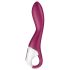 Satisfyer Heated Thrill - vibrator inteligent încălzit (roșu)